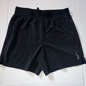 Nike Men’s Yoga 2-in-1 Training Lined Athletic Shorts with Elastic Waistband